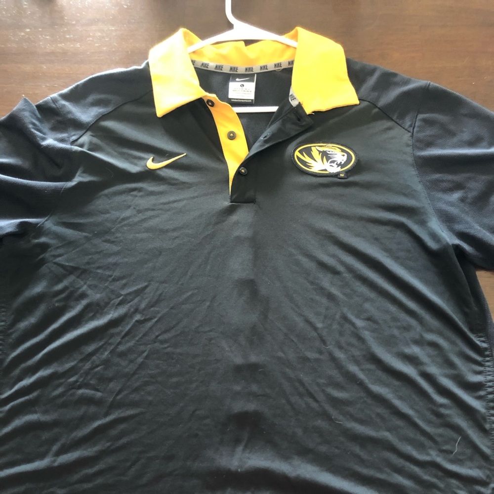 Mizzou Tigers Polo size large